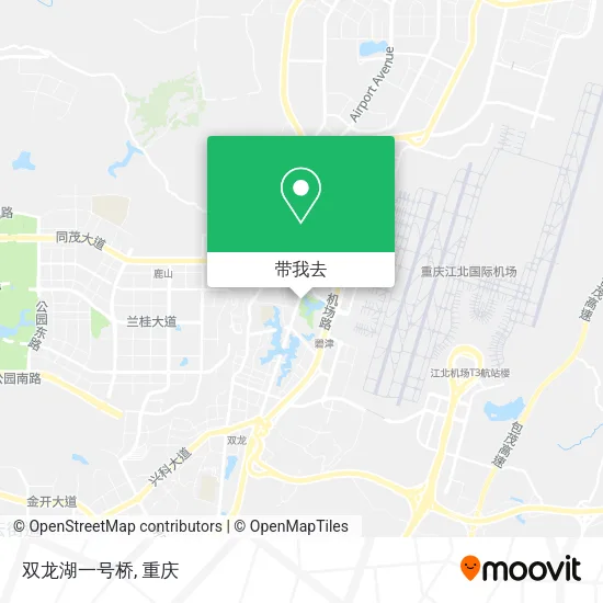 双龙湖一号桥地图