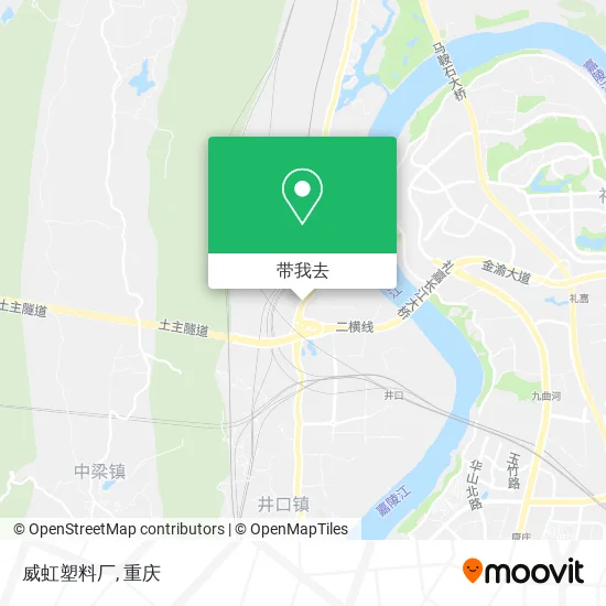威虹塑料厂地图