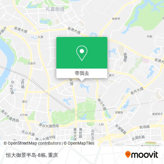 恒大御景半岛-8栋地图