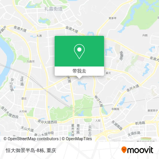 恒大御景半岛-8栋地图