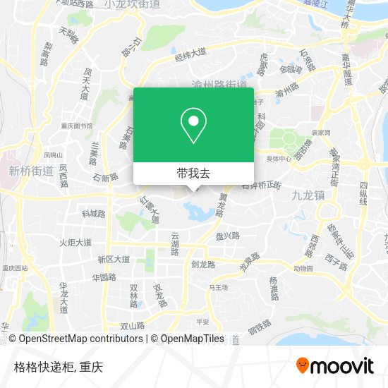 格格快递柜地图