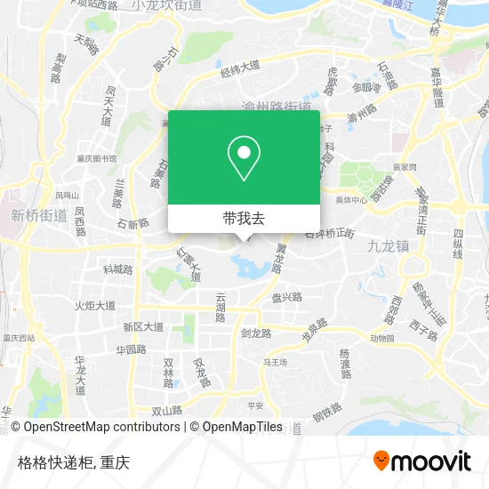 格格快递柜地图