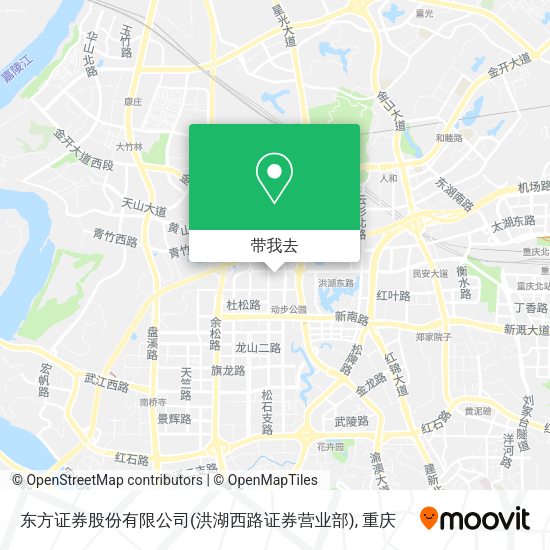 东方证券股份有限公司(洪湖西路证券营业部)地图