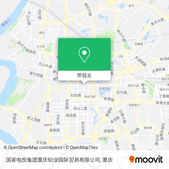 国家电投集团重庆铝业国际贸易有限公司地图