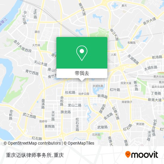 重庆迈纵律师事务所地图