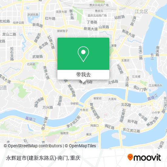 永辉超市(建新东路店)-南门地图