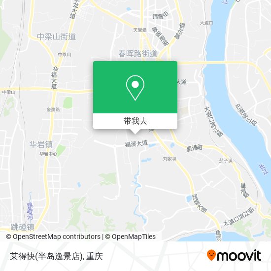 莱得快(半岛逸景店)地图