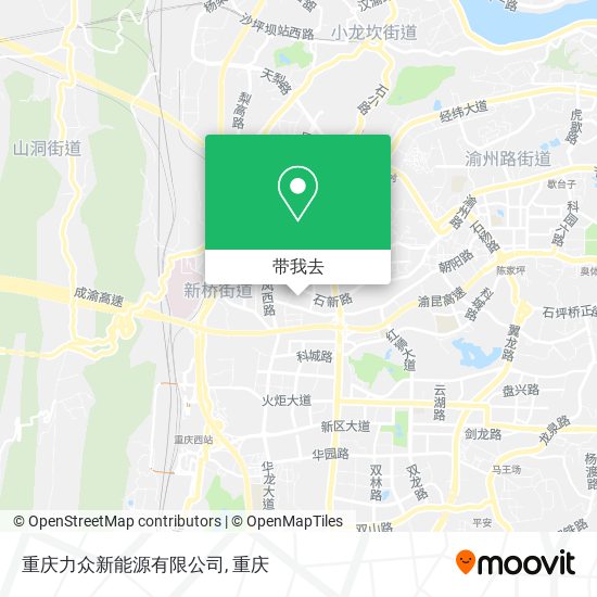 重庆力众新能源有限公司地图