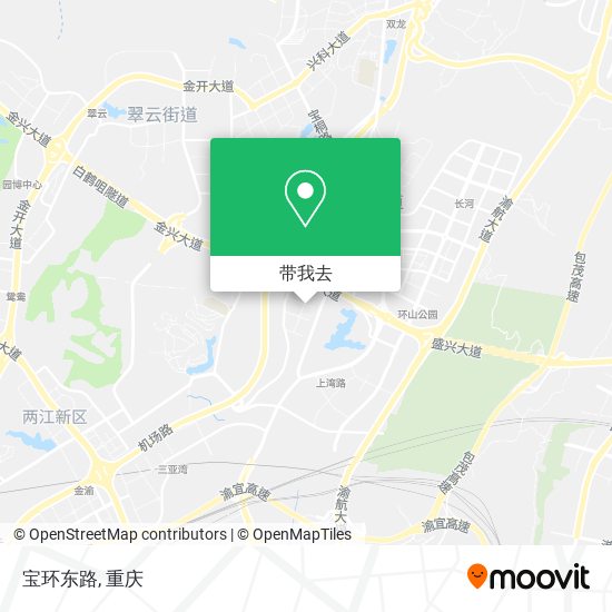 宝环东路地图