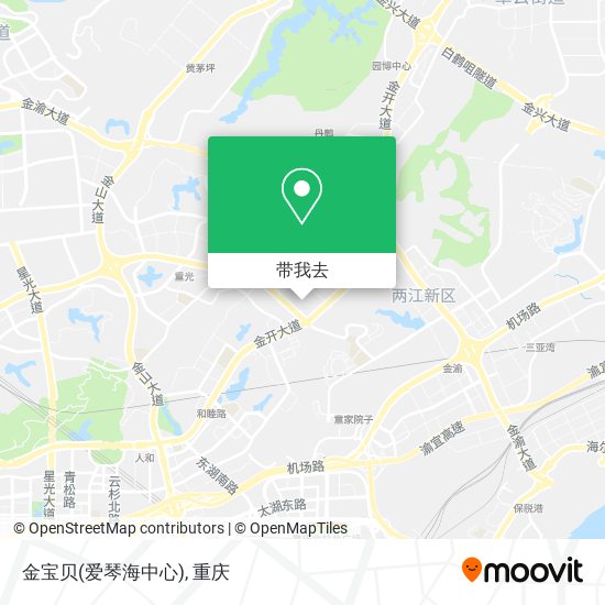 金宝贝(爱琴海中心)地图