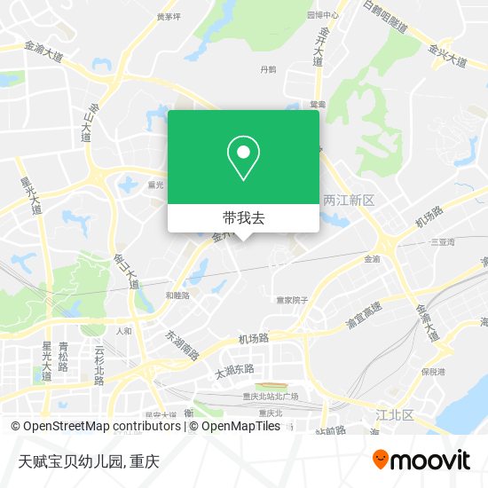 天赋宝贝幼儿园地图
