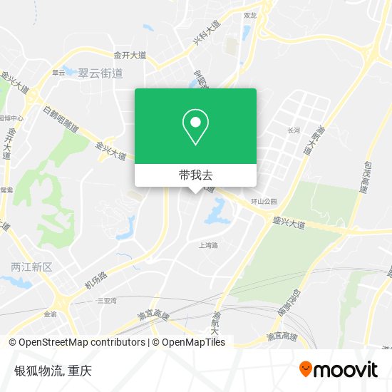 银狐物流地图