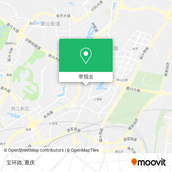宝环路地图