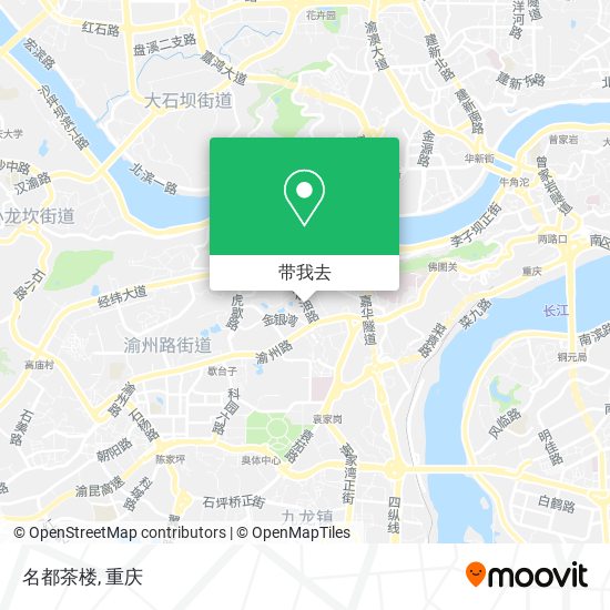 名都茶楼地图