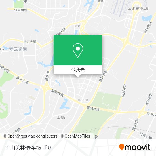金山美林-停车场地图