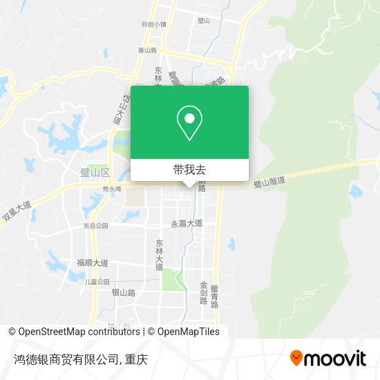 鸿德银商贸有限公司地图