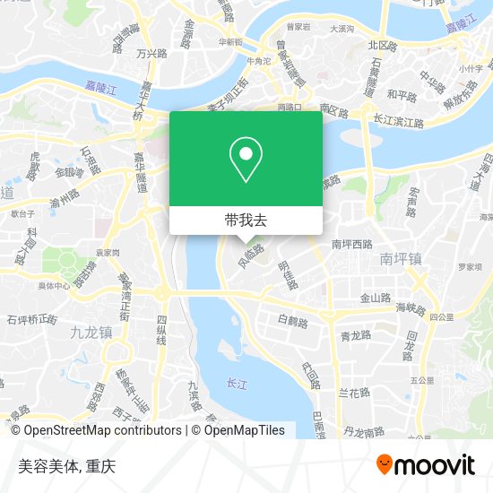 美容美体地图
