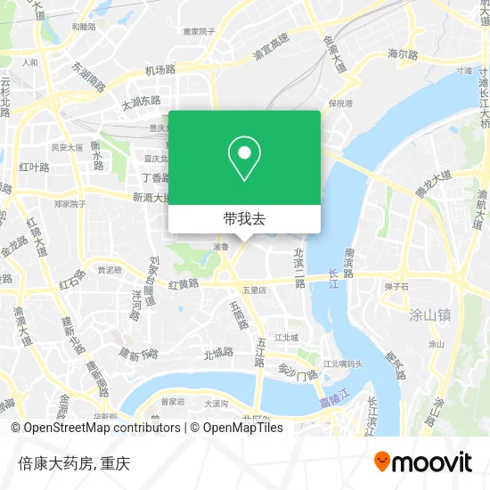 倍康大药房地图