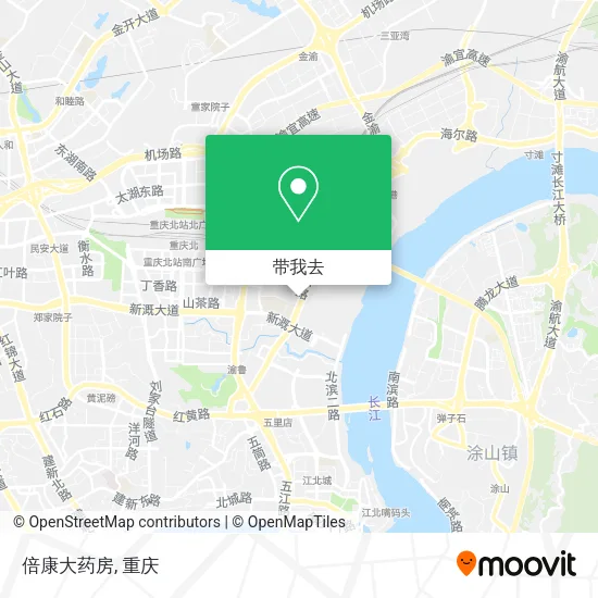 倍康大药房地图