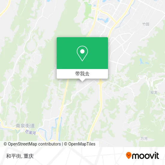 和平街地图