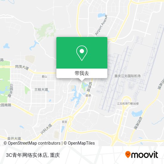 3C青年网络实体店地图
