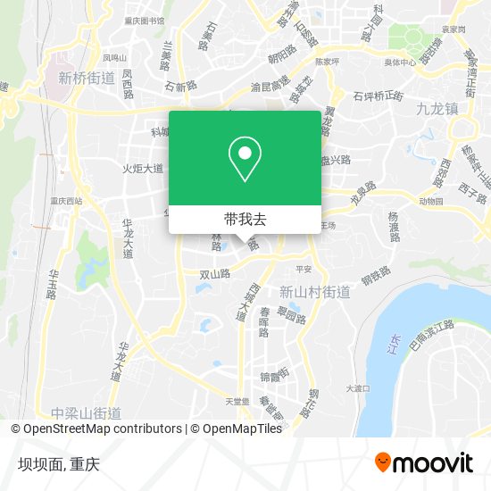 坝坝面地图