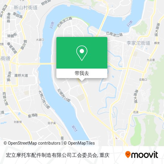 宏立摩托车配件制造有限公司工会委员会地图