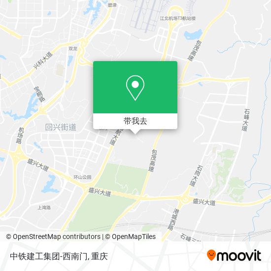中铁建工集团-西南门地图