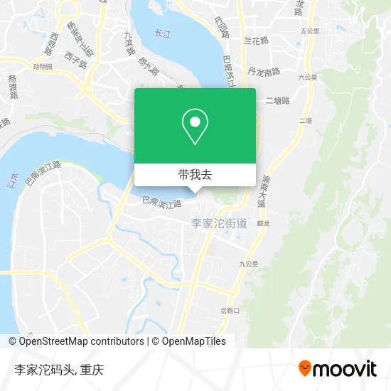 李家沱码头地图