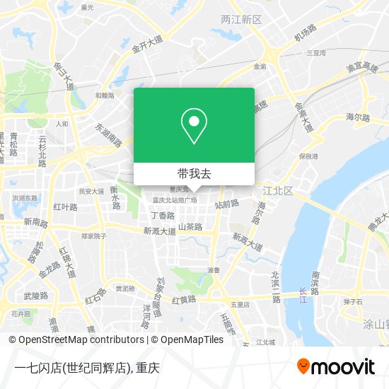一七闪店(世纪同辉店)地图