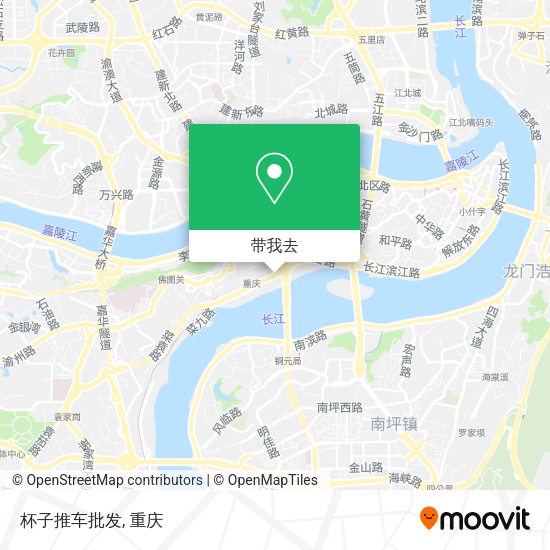 杯子推车批发地图