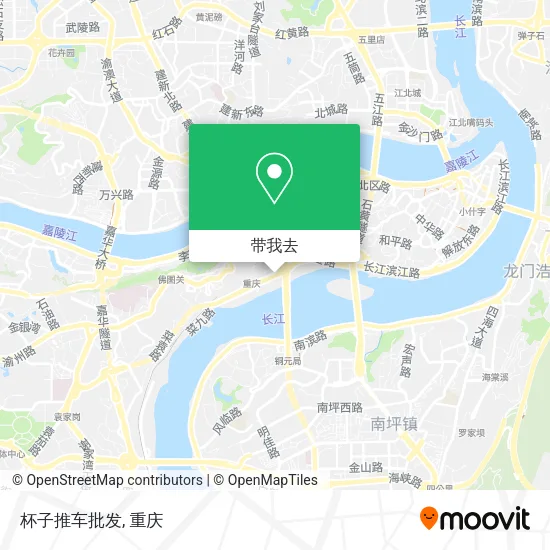 杯子推车批发地图