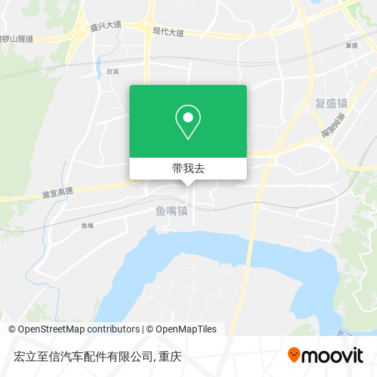 宏立至信汽车配件有限公司地图