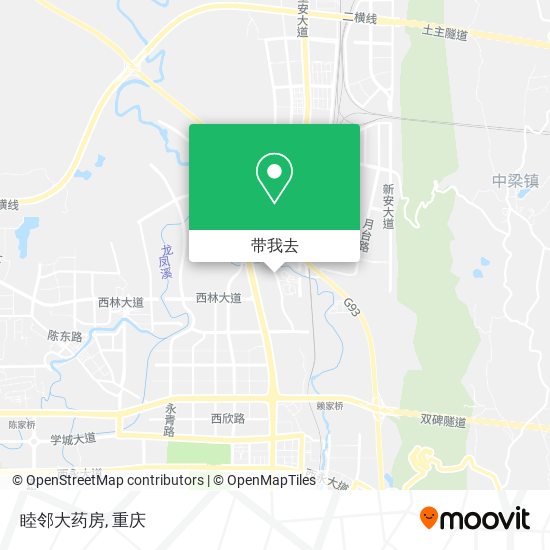 睦邻大药房地图
