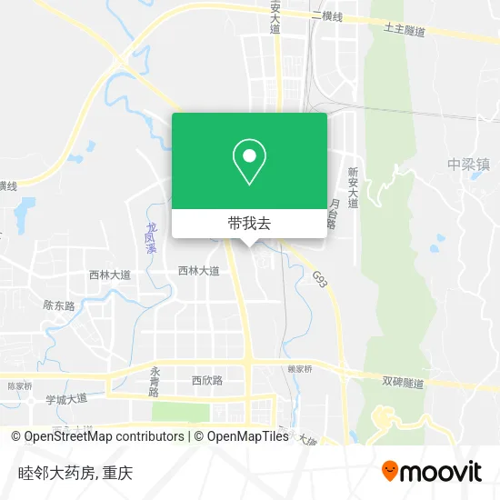 睦邻大药房地图