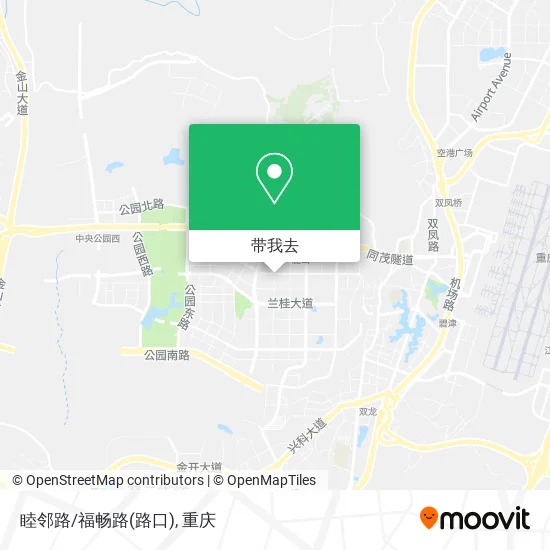 睦邻路/福畅路(路口)地图