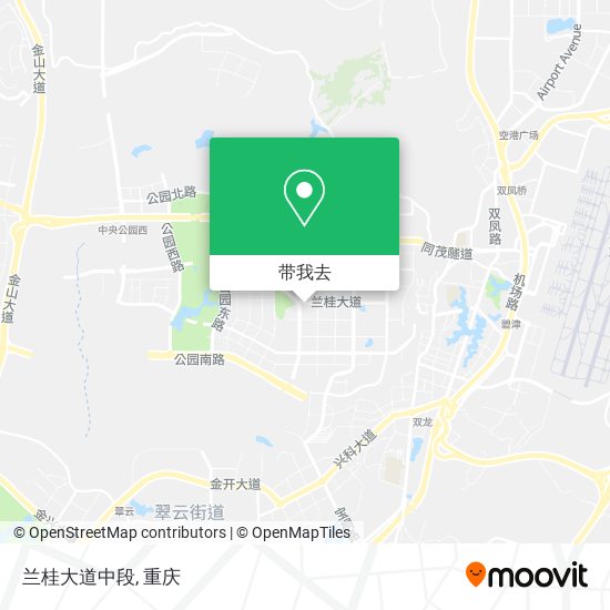 兰桂大道中段地图