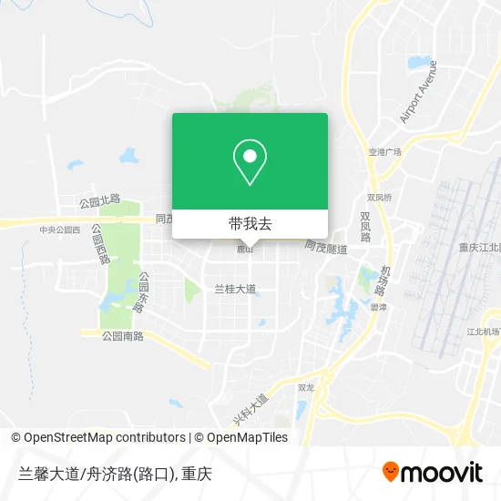 兰馨大道/舟济路(路口)地图