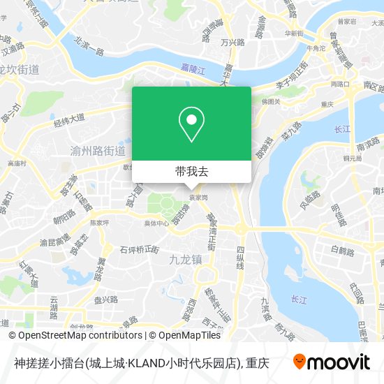 神搓搓小擂台(城上城·KLAND小时代乐园店)地图