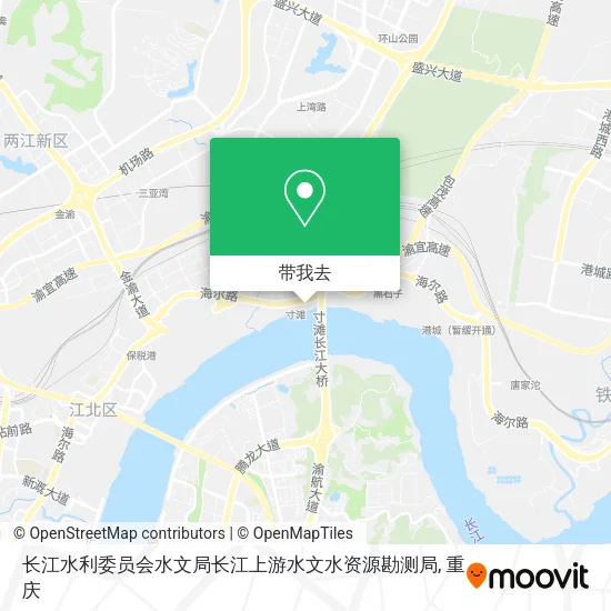 长江水利委员会水文局长江上游水文水资源勘测局地图