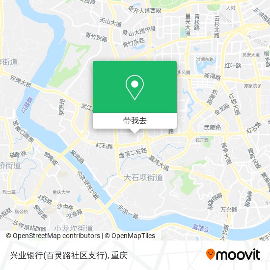 兴业银行(百灵路社区支行)地图