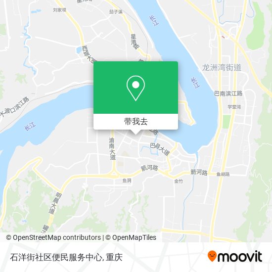 石洋街社区便民服务中心地图