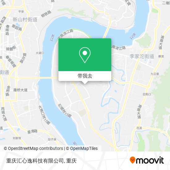 重庆汇心逸科技有限公司地图