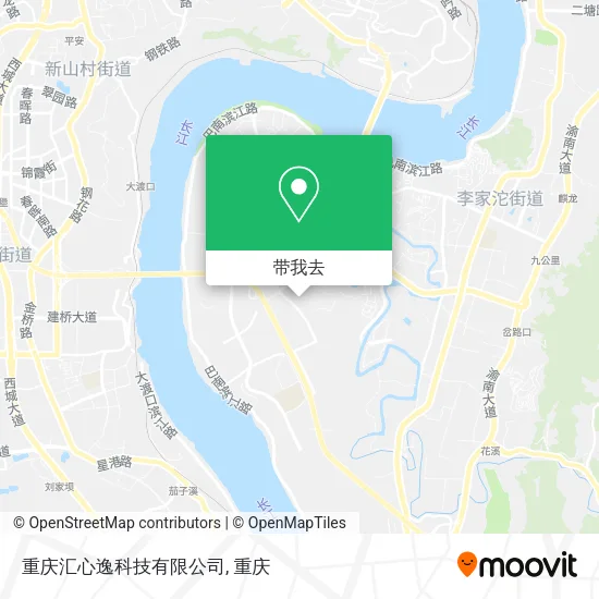 重庆汇心逸科技有限公司地图