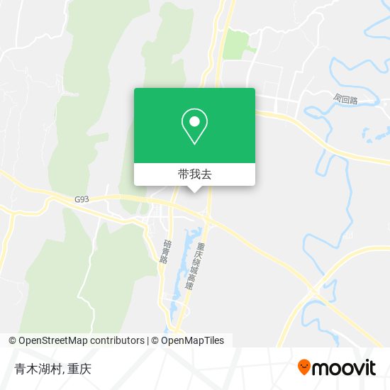 青木湖村地图