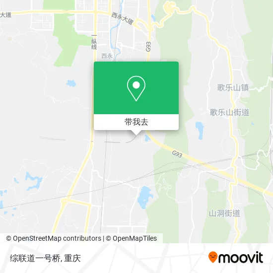 综联道一号桥地图