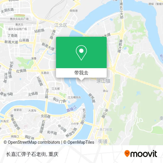 长嘉汇弹子石老街地图