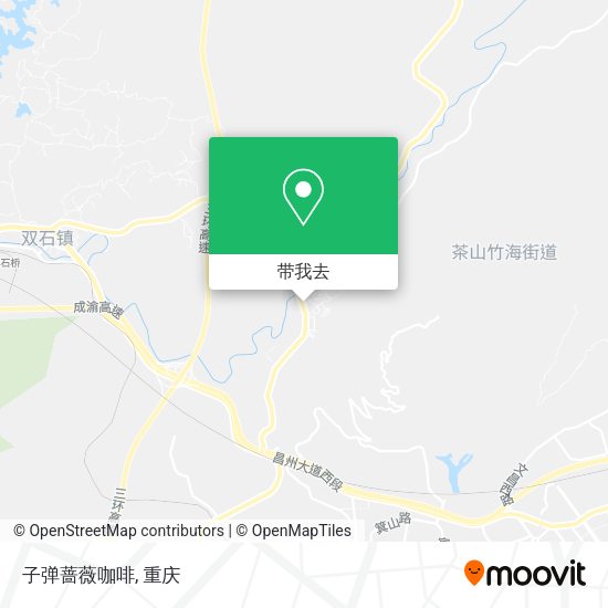 子弹蔷薇咖啡地图