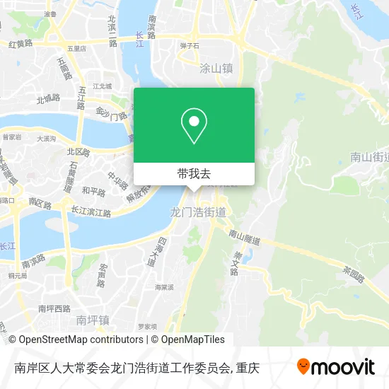 南岸区人大常委会龙门浩街道工作委员会地图