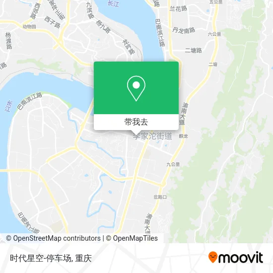 时代星空-停车场地图